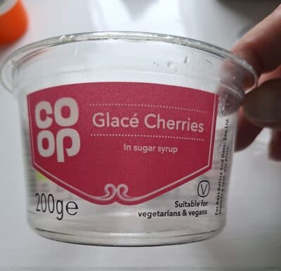Glac Cherries Sugar Syrup