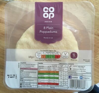 Poppadums