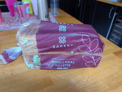 Co op wholemeal toastie