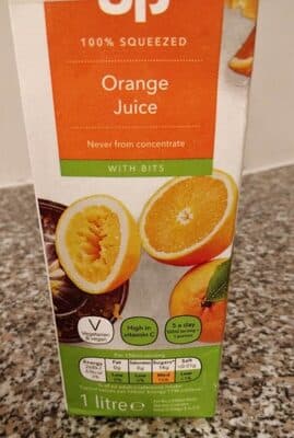 Orange Juice With Bits