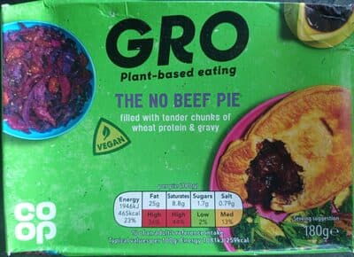 The no beef pie