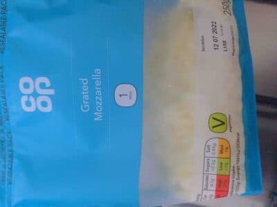Grated Mozzarella