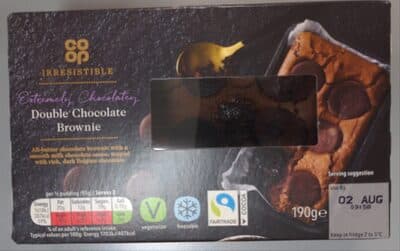 Extremely Chocolatey Double Chocolate Brownie