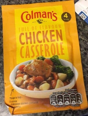 Chicken casserole mix