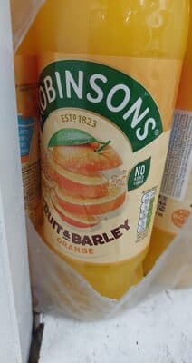 Fruit & Barley Orange Squash