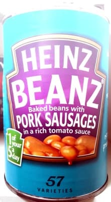 Beanz Baked Beans with Pork Sausages