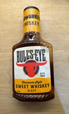 Bulls-Eye Tennessee Style Sweet Whiskey glaze
