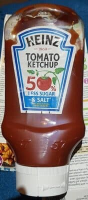 Tomato Ketchup 50% less sugar & salt