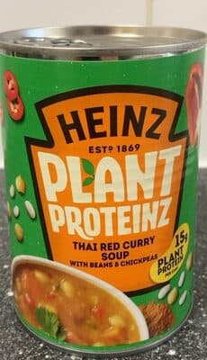 Heinz Plant Proteinz - Thai Red Curry Soup