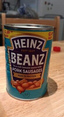 Heinz Beanz Pork Sausage
