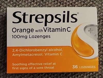 Strepsils Orange with Vitamin C