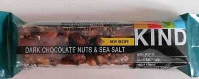 Dark chocolate nuts & sea salt