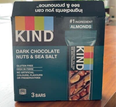 Dark chocolate nuts & sea salt