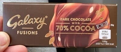 Galaxy Fusions Dark Chocolate