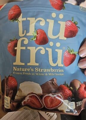 Nature's Strawberries Frozen Fresh in White & Milk Chocolate