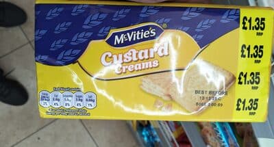McVities Custard Cream