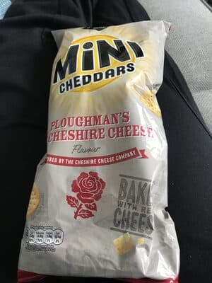 Mini cheddars ploughmans