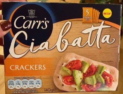 Ciabatta Crackers