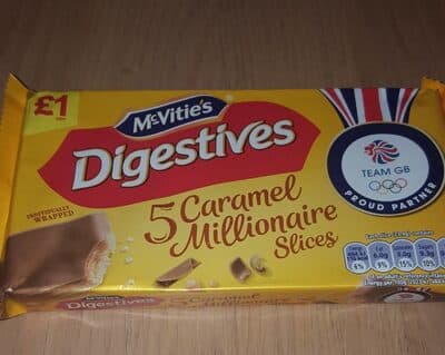 Caramel millionaire slices
