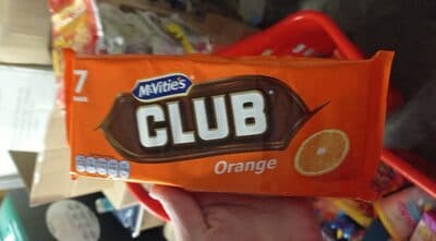 McVitie's Club Orange Bars