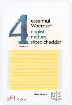 English Mature Sliced Cheddar Slices