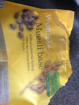 Waitrose Muesli Base