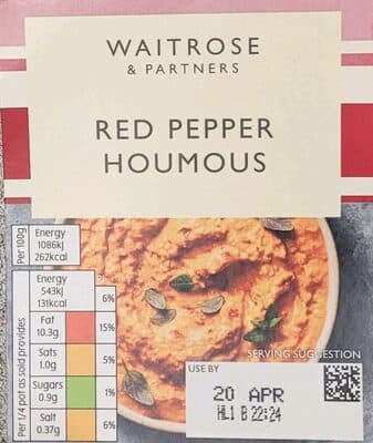 Red Pepper Houmus