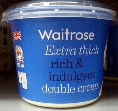 Extra thick double cream