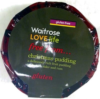 Gluten free Christmas Pudding