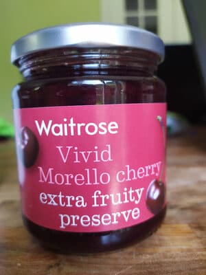 Waitrose Vivid Morello Cherry Extra Fruity Preserve