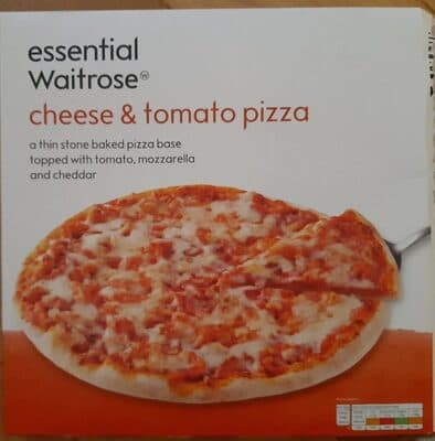 Essential Waittose cheese & tomato pizza