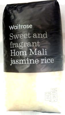 Sweet and fragrant Hom Mali jasmine rice