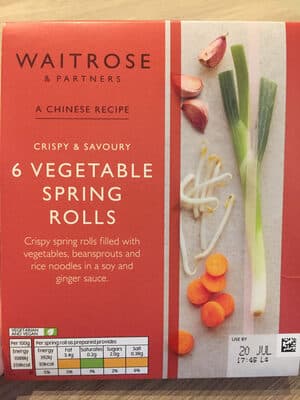 Vegetable Spring Rolls