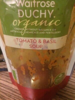 Waitrose Duchy Tomato & Basil Soup