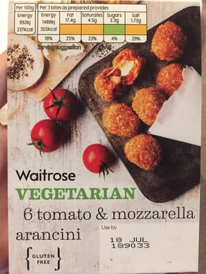 Tomato & Mozzarella Arancini