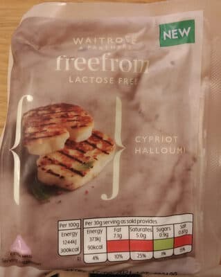 Lactose Free Halloumi Cheese Made With Cow, Ewe And Goat Milk