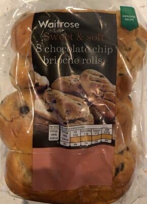 Chocolate chips Brioche rolls