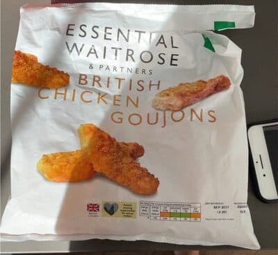 british chicken goujons