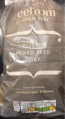 Free from sliced mixed seed loaf