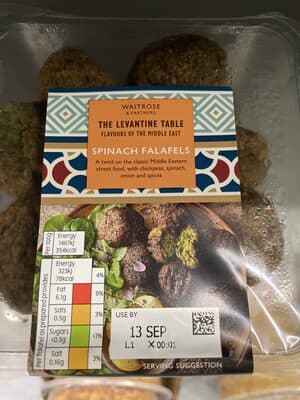 Spinach Falafels