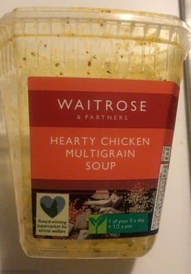 Hearty Chicken Multigrain Soup