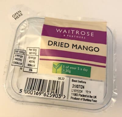 Dried Mango