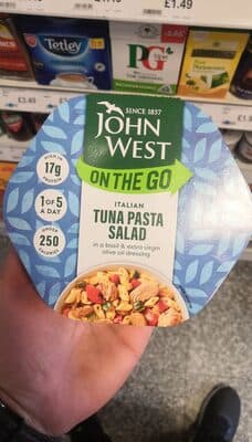 Lunch on the Go Italian Style Tuna Salad