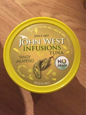 John west infusions tuna tangy jalapeno