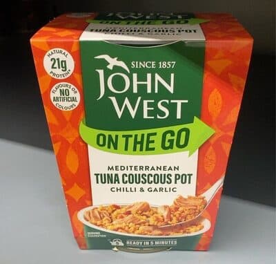 Tuna couscous pot