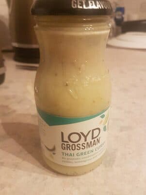 Thai green curry sauce