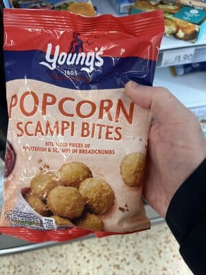 Popcorn Scampi Bites