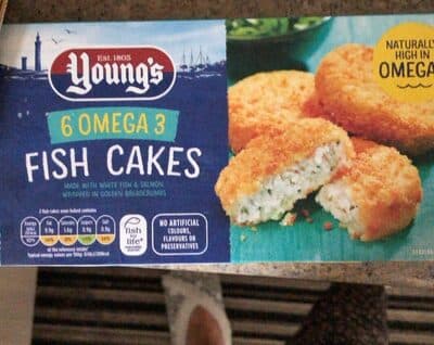 Youngs Omega 3 Fish Cakes