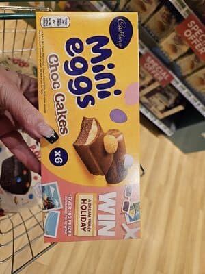 Mini Eggs Choc cake