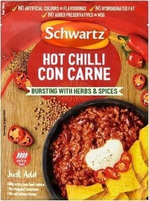 Hot Chilli Con Carne Recipe Mix